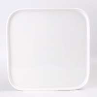 Square Shaped Ceramic Porcelain Breakfast Dinner Service Plates Hotel And Restaurant