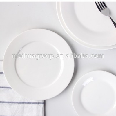 wholesale white porcelain plate