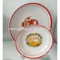 china factory wholesale price porcelain ceramic pasta plate spaghetti dish