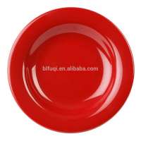 Fine porcelain Color glaze catering dinner plates and dishes ceramic plates bulk porcelain plates serving dishes