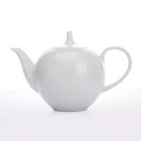 Restaurant Real Durable Dinnerware White Teapots Porcelain Set Porcelain Oval For Parties&