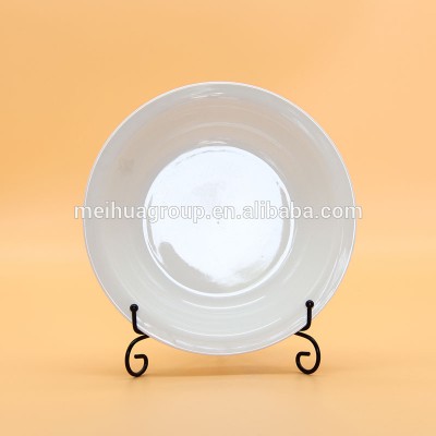 full decal design porcelain 9.25 omega soup plate