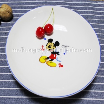 factory directly porcelain ceramic fruit plate